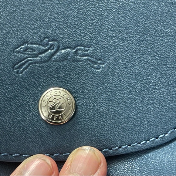 😃SOLD 😃 Extra Small Longchamp Le Pliage Cuir Backpack - Picture 6 of 16